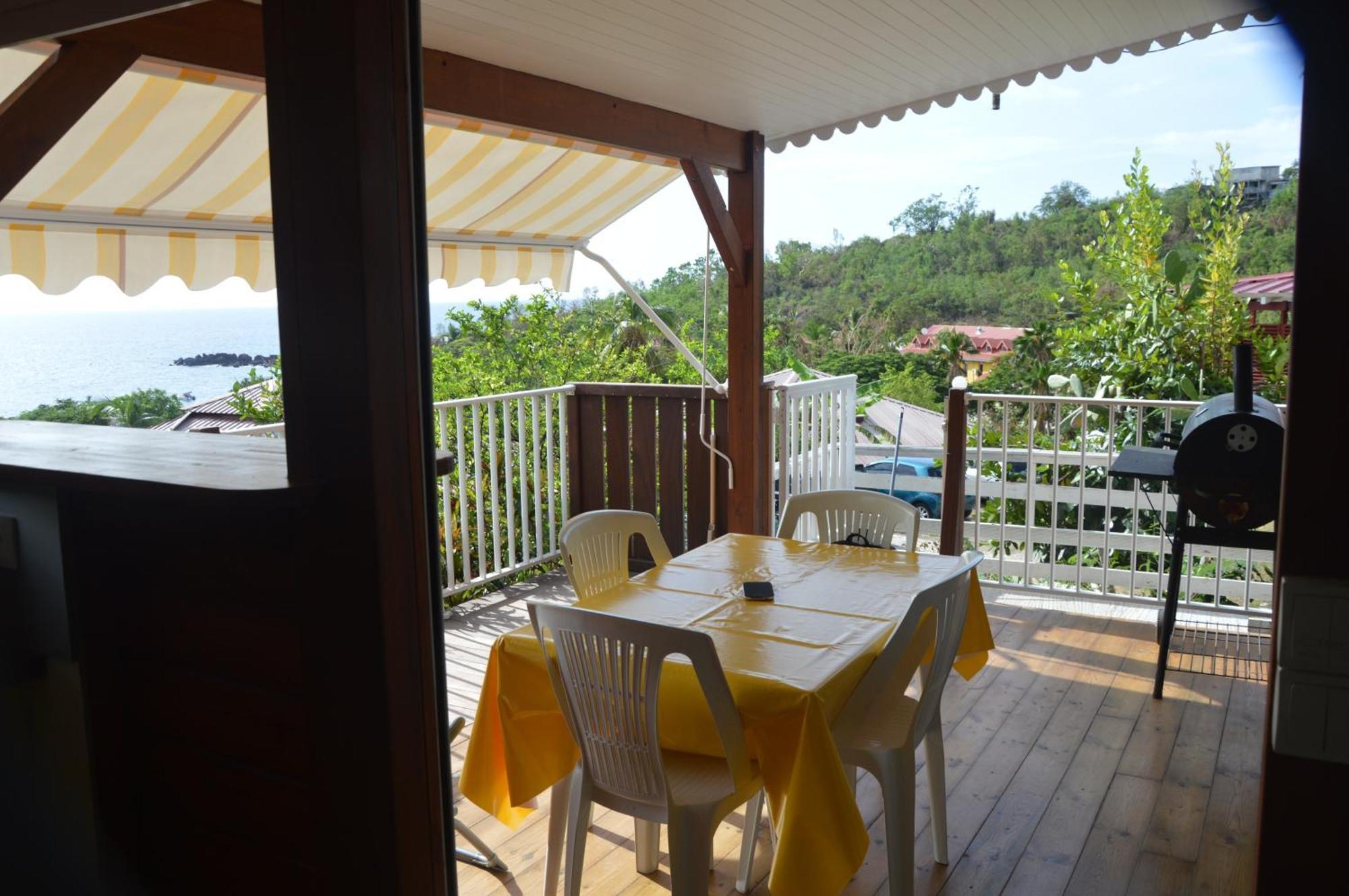 Bungalow Océanique: Vue Mer à Bouillante avec Wi-Fi Villa Exterior photo